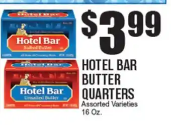 Extra Supermarket HOTEL BAR BUTTER QUARTERS offer