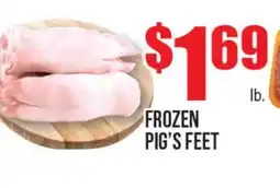 Extra Supermarket FROZEN PIG'S FEET offer