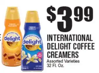 Extra Supermarket INTERNATIONAL DELIGHT COFFEE CREAMERS offer