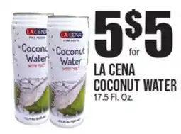Extra Supermarket LA CENA COCONUT WATER offer