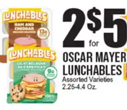 Extra Supermarket OSCAR MAYER LUNCHABLES offer