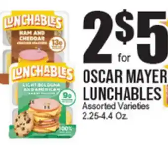 Extra Supermarket OSCAR MAYER LUNCHABLES offer
