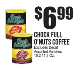 Extra Supermarket CHOCK FULL O'NUTS COFFEE offer