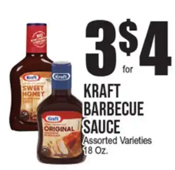 Extra Supermarket KRAFT BARBECUE SAUCE offer