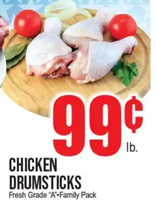 Extra Supermarket CHICKEN DRUMSTICKS offer
