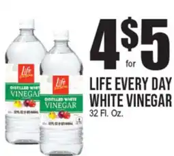 Extra Supermarket LIFE EVERY DAY WHITE VINEGAR offer