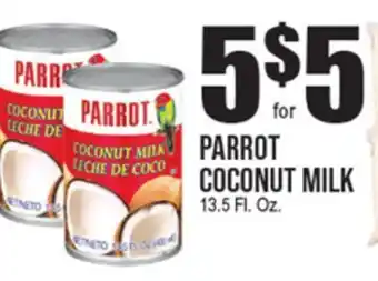 Extra Supermarket PARROT COCONUT MILK offer