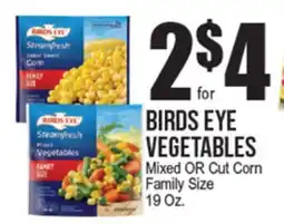 Extra Supermarket BIRDS EYE VEGETABLES offer