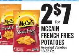 Extra Supermarket MCCAIN FRENCH FRIES POTATOES offer