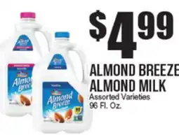 Extra Supermarket ALMOND BREEZE ALMOND MILK offer