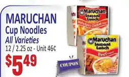 Jetro MARUCHAN Cup Noodles offer
