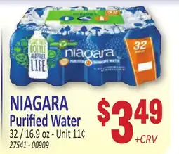 Jetro NIAGARA Purified Water offer