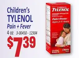 Jetro Children's TYLENOL Pain + Fever offer