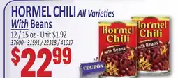 Jetro HORMEL CHILI All Varieties With Beans offer