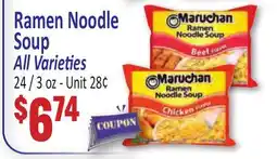 Jetro Ramen Noodle Soup offer