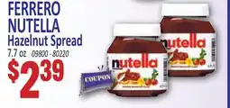 Jetro FERRERO NUTELLA Hazelnut Spread offer