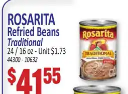 Jetro ROSARITA Refried Beans offer