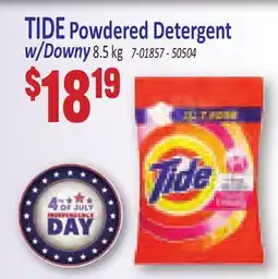 Jetro TIDE Powdered Detergent w/Downy offer