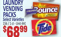 Jetro LAUNDRY VENDING PACKS offer