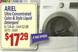 Jetro ARIEL Ultra Concentrated Color & Style Liquid Detergent offer