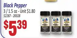 Jetro Black Pepper offer