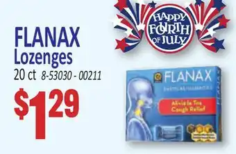 Jetro FLANAX Lozenges offer
