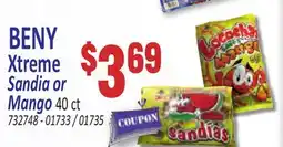 Jetro BENY Xtreme Sandia or Mango offer