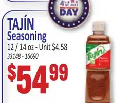 Jetro TAJÍN Seasoning offer