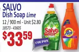 Jetro SALVO Dish Soap Lime offer