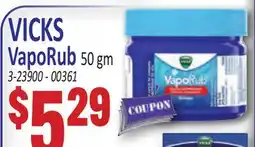 Jetro VICKS VapoRub offer