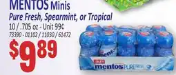 Jetro MENTOS Minis offer
