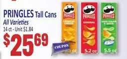 Jetro PRINGLES Tall Cans offer