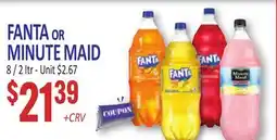 Jetro FANTA OR MINUTE MAID offer