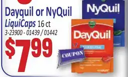 Jetro Dayquil or NyQuil LiquiCaps offer