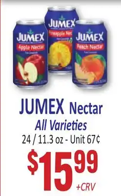 Jetro JUMEX Nectar offer