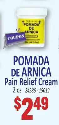 Jetro POMADA DE ARNICA Pain Relief Cream offer