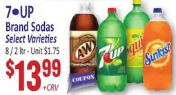 Jetro 7•UP Brand Sodas offer