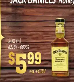 Jetro JACK DANIEL'S Honey offer