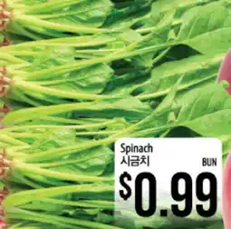 Hmart Spinach offer