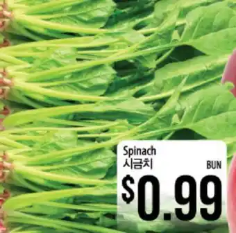 Hmart Spinach offer