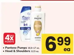 ACME • Pantene Pumps 16.9-17 oz. • Head & Shoulders 12.5 oz offer