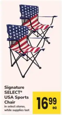 ACME Signature SELECT USA Sports Chair offer