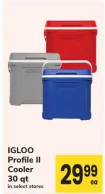 ACME IGLOO Profile II Cooler offer