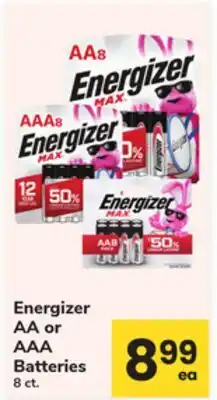 ACME Energizer AA or AAA Batteries offer