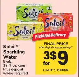 ACME Soleil Sparkling Water offer