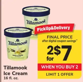 ACME Tillamook Ice Cream offer