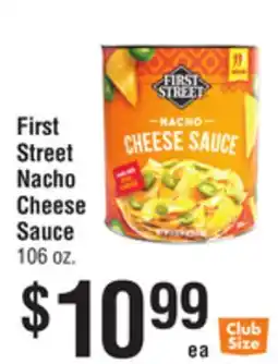 Smart & Final First Street Nacho Cheese Sauce offer