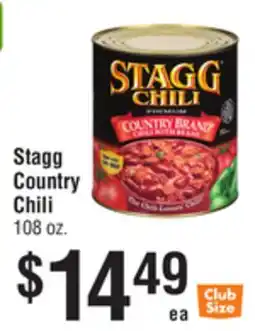 Smart & Final Stagg Country Chili offer