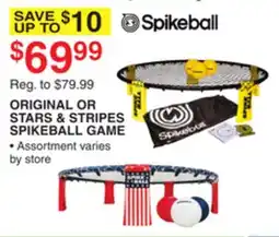 Dunham's Sports SPIKEBALL ORIGINAL OR STARS & STRIPES SPIKEBALL GAME offer