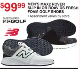 Dunham's Sports MEN'S MAX2 ROVER SLIP IN OR ROAV DS FRESH FOAM GOLF SHOES offer